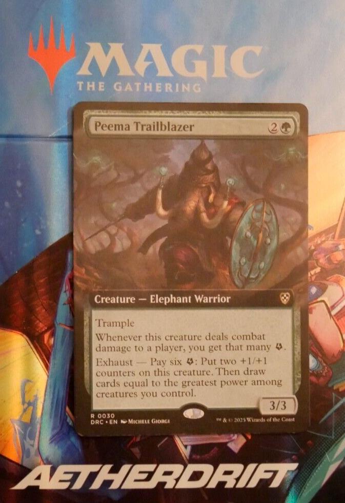 Peema Trailblazer DRC 030 Extended Art Regular MTG card DM Vault Co.
