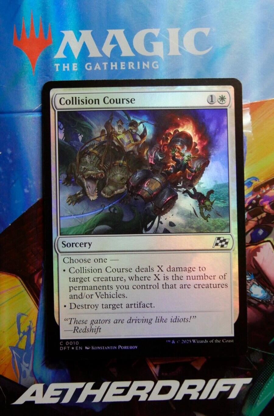 MTG DFT: Collision Course (Sorcery) Aetherdrift Regular Common Foil 0010