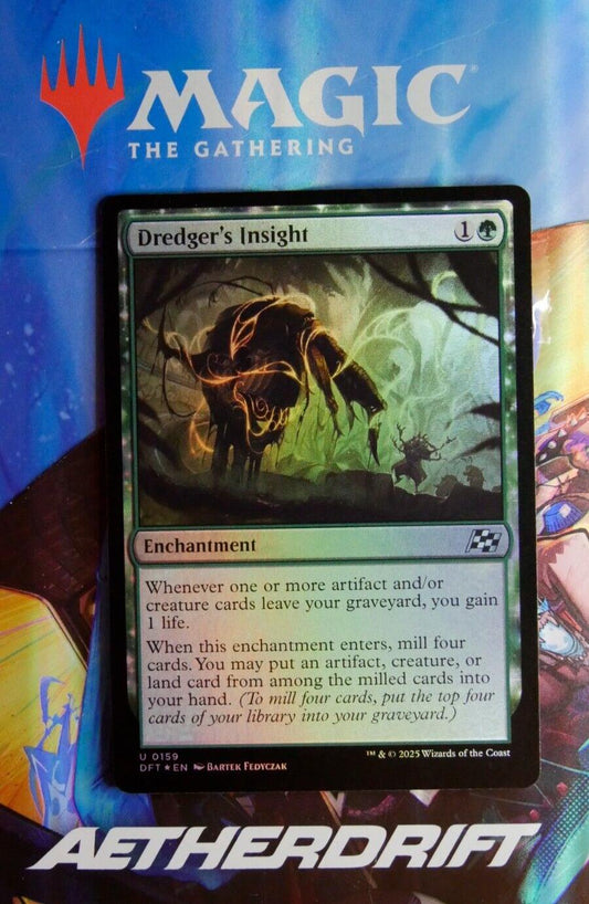 MTG DFT: Dredger's Insight (Enchantment) Regular Uncommon Foil 0159 Aetherdrift