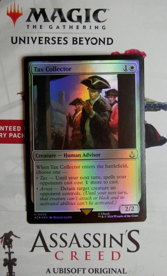 Magic: The Gathering Tax Collector Foil – MTG ACR Human Advisor