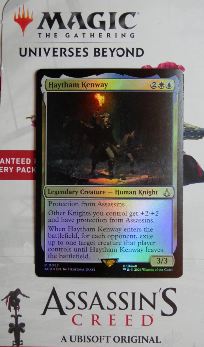 Haytham Kenway #57 Foil from Universes Beyond: Assassin's Creed.