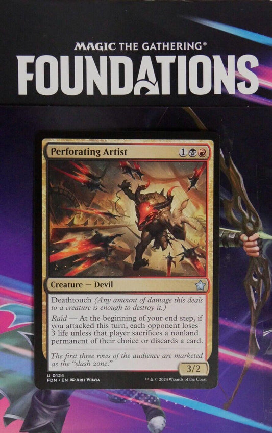 Perforating Artist Foundations FDN #124 Regular MTG card DM Vault Co
