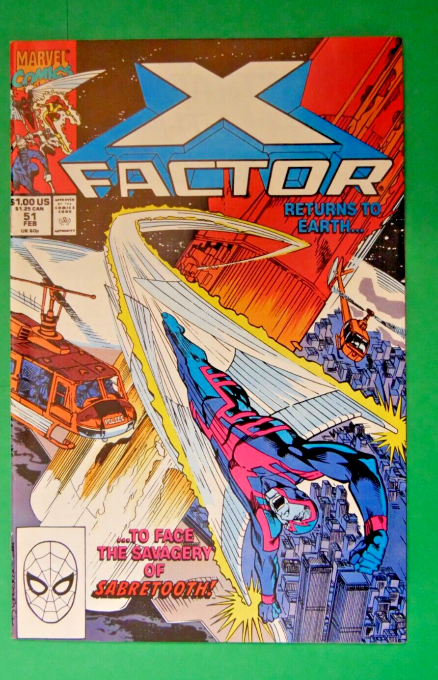 X-Factor #51 x3 Marvel 1990 Lot