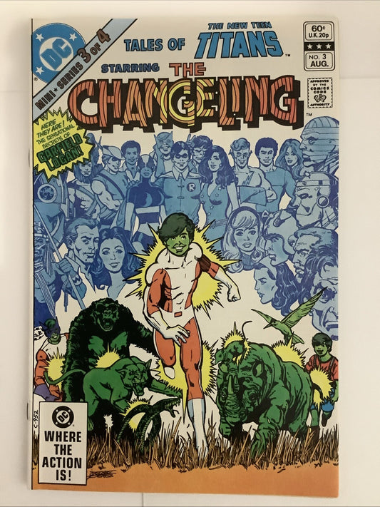 Tales of the New Teen Titans #3 (1982) — Direct Edition — DC Comics
