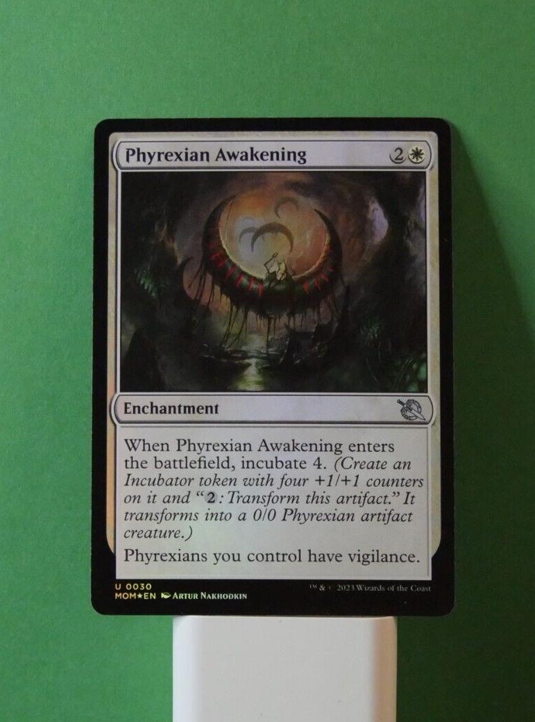 Phyrexian Awakening from March of the Machine, card #030.