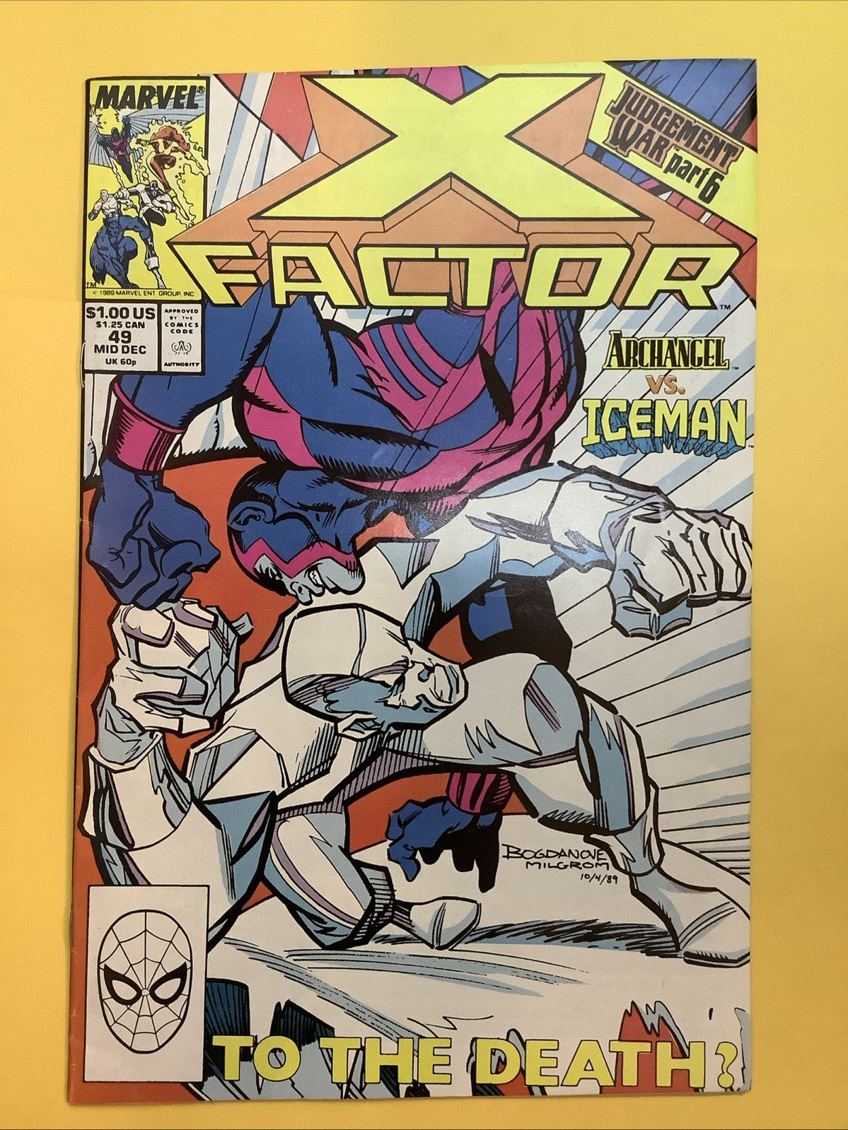 X-Factor #49 (Marvel Comics Mid December 1989)