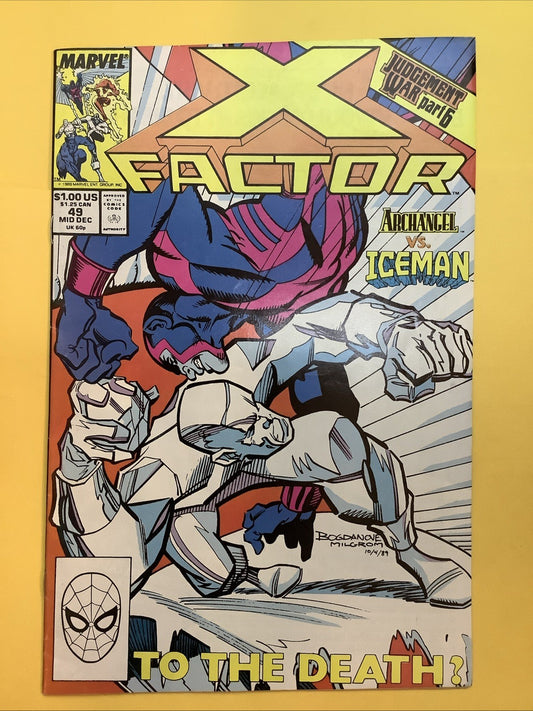 X-Factor #49 (Marvel Comics Mid December 1989)
