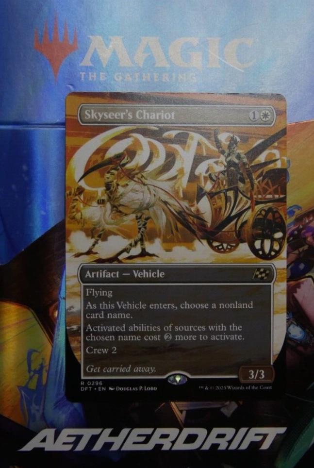 Skyseer's Chariot — Aetherdrift — Extended Art Rare — 296
