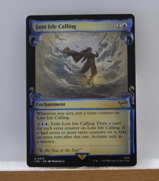 Lost Isle Calling MTG LTR 0512 enchantment scry extra turn draw engine