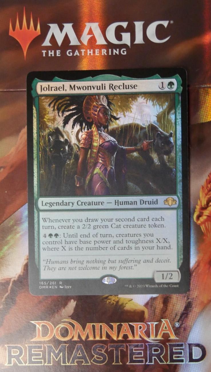 MTG DMR: Jolrael, Mwonvuli Recluse (Legendary Creature) 165/261 Foil Rare
