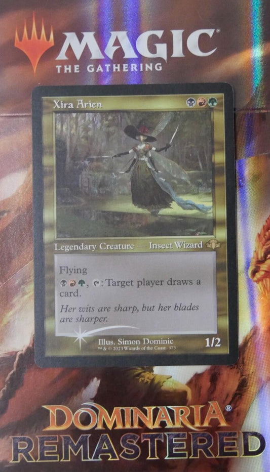 Xira Arien retro frame foil MTG card Dominaria Remastered
