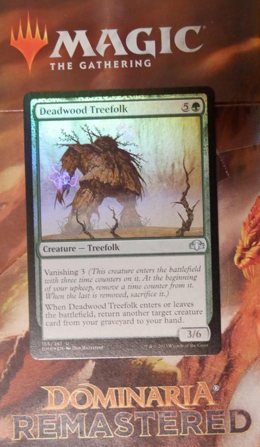 Deadwood Treefolk DMR 155 Foil Uncommon Creature MTG card Dominaria Remastered