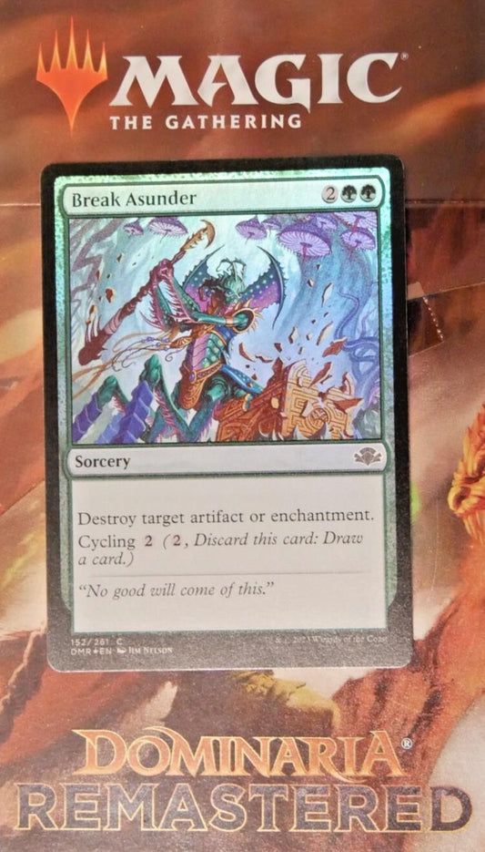 Break Asunder Foil DMR 152 MTG Artifact Enchantment Removal