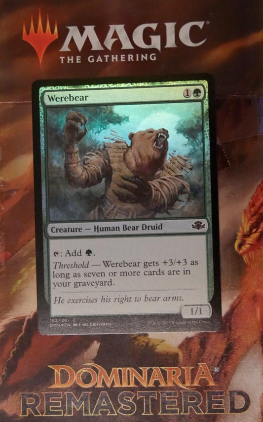 MTG DMR: Werebear (Creature) Dominaria Remastered Foil 182/261