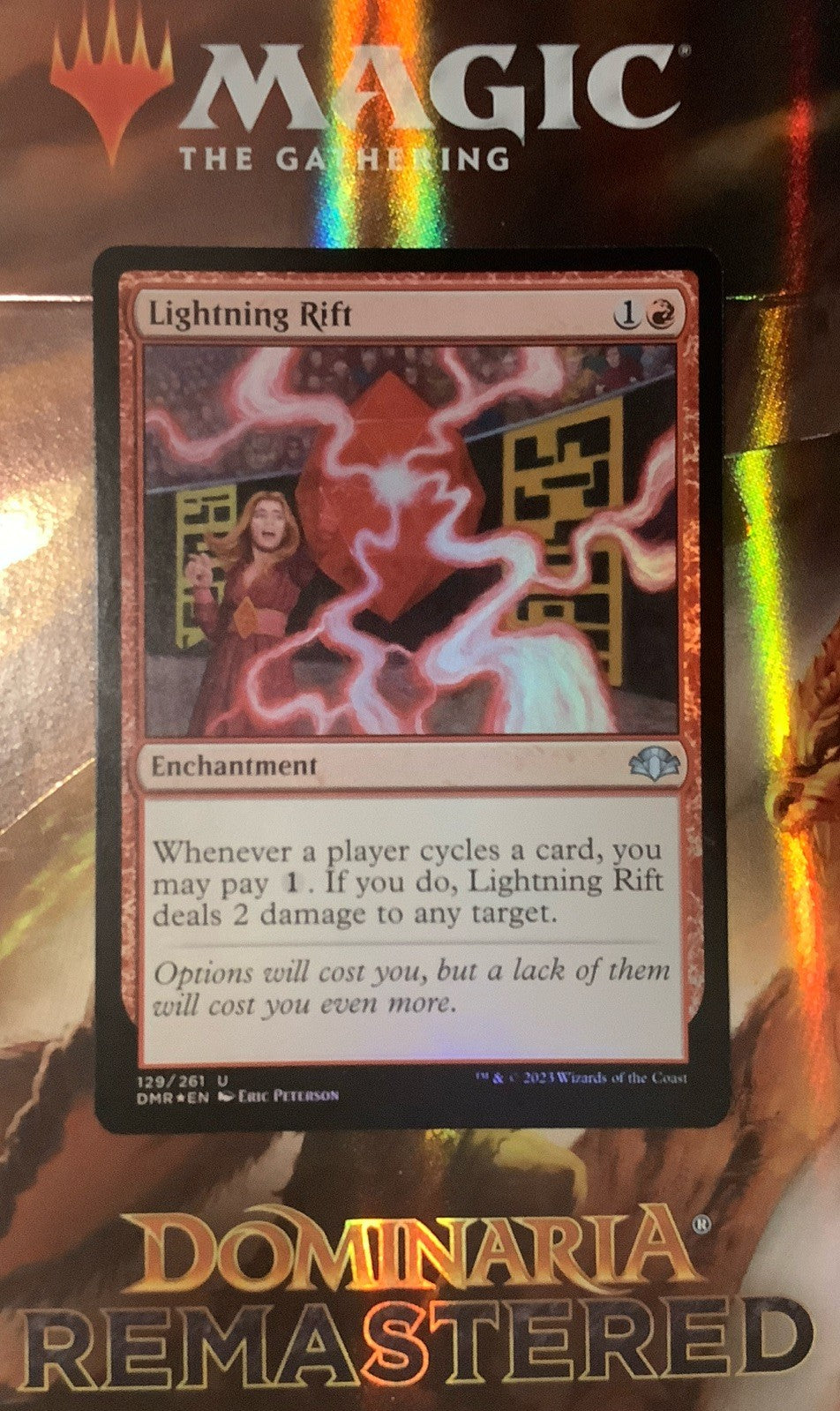 Lightning Rift DMR 129 Foil MTG Card DM Vault Co