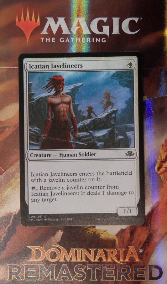 Icatian Javelineers DMR #009 Foil from Dominaria Remastered.