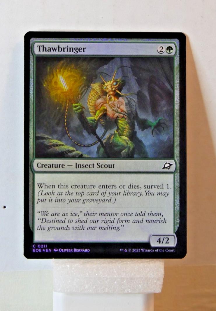 Thawbringer EOE 211 Foil from Edge of Eternities.