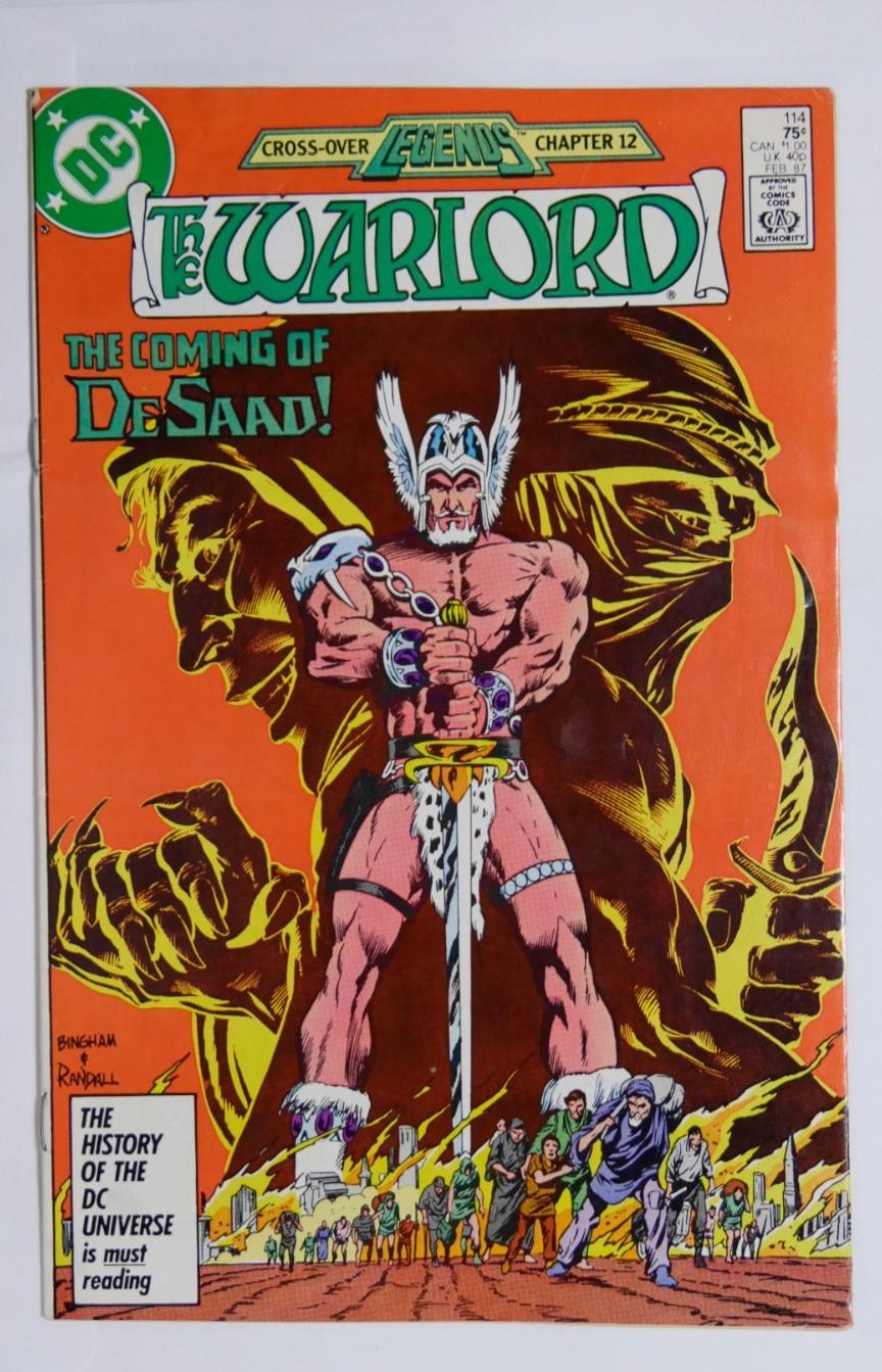 Warlord #114 (1987) – DC Comics Direct Edition