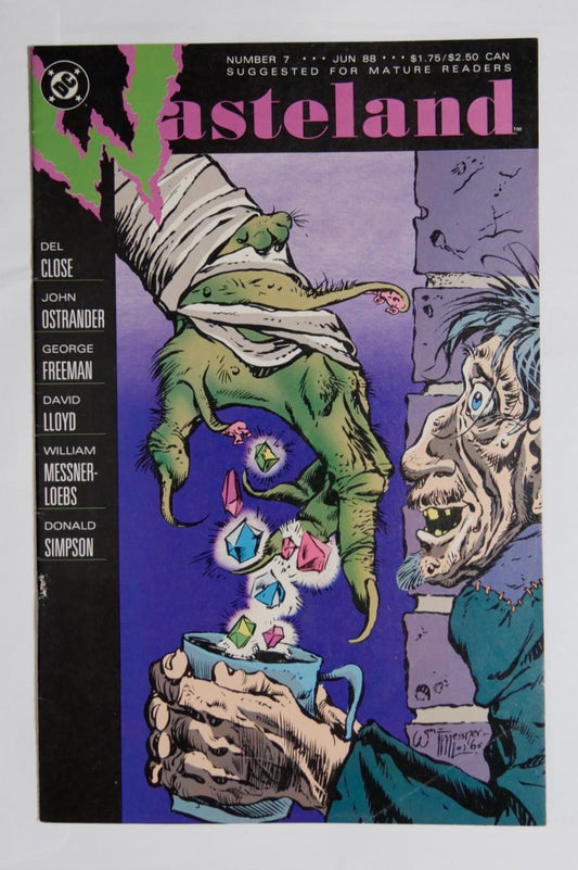 Wasteland #7 (1988) – DC Comics Single Issue