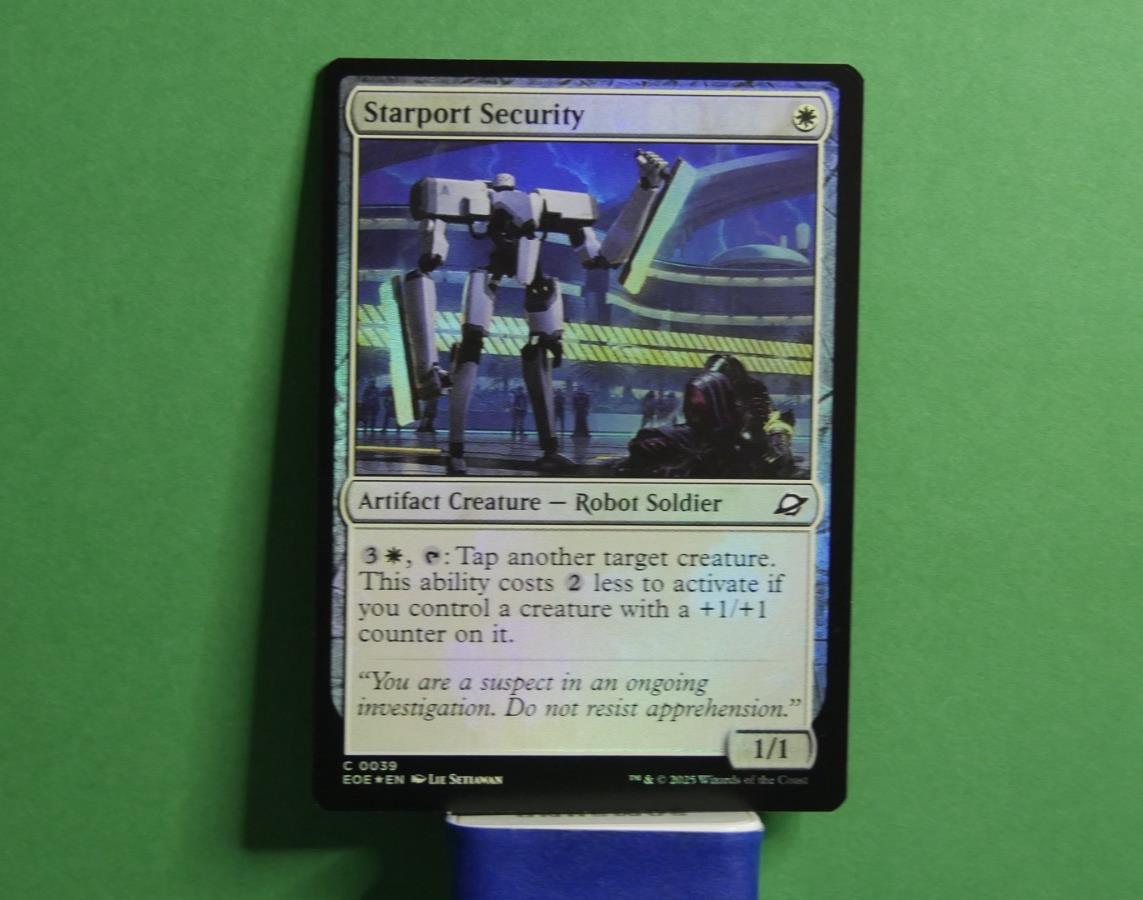Magic: The Gathering Starport Security Foil – MTG EOE