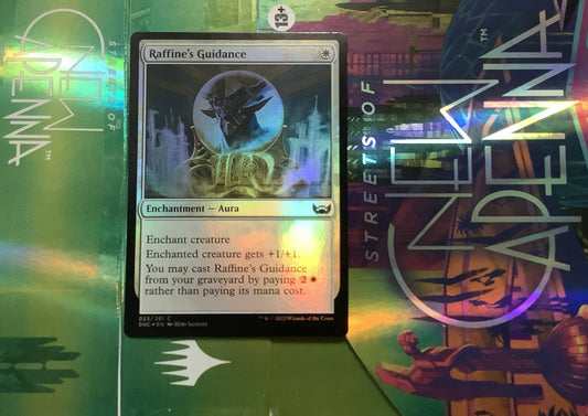 MTG SNC: Raffine's Guidance (Enchantment) Streets of New Capenna Common Foil
