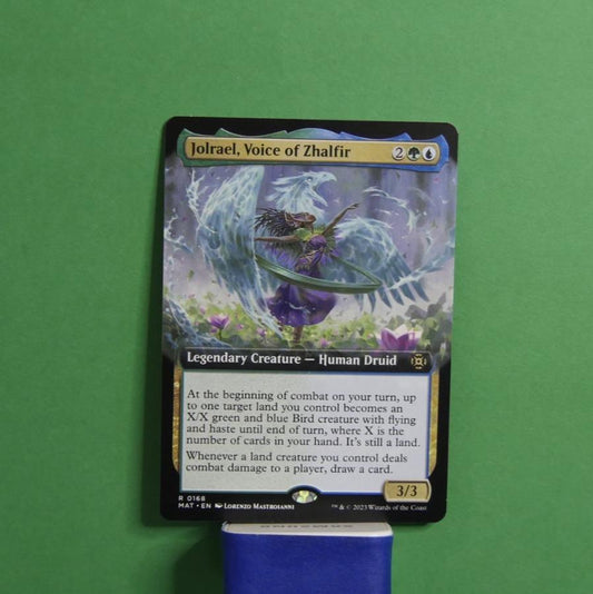Jolrael, Voice of Zhalfir MAT 168 Extended Art MTG Card DM Vault Co