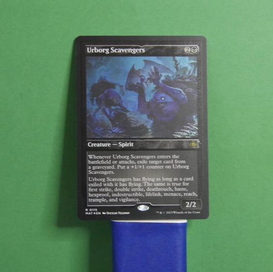 March of the Machine: The Aftermath Urborg Scavengers #15 etched foil with scalable power and graveyard disruption.