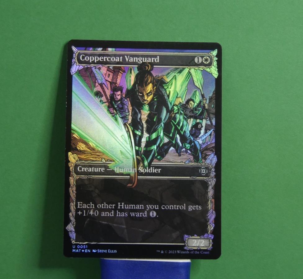 Magic: The Gathering Coppercoat Vanguard Showcase Foil – MTG MAT Uncommon