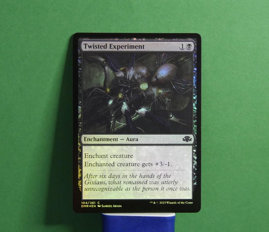 Twisted Experiment Foil Dominaria Remastered DMR #104 Magic: The Gathering card from DM Vault Co.