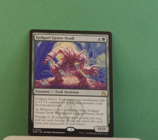 Magic:The Gathering,Ravnica Remastered,Rare,Creature,Black,Green,Golgari,Graveyard,DMVaultCo