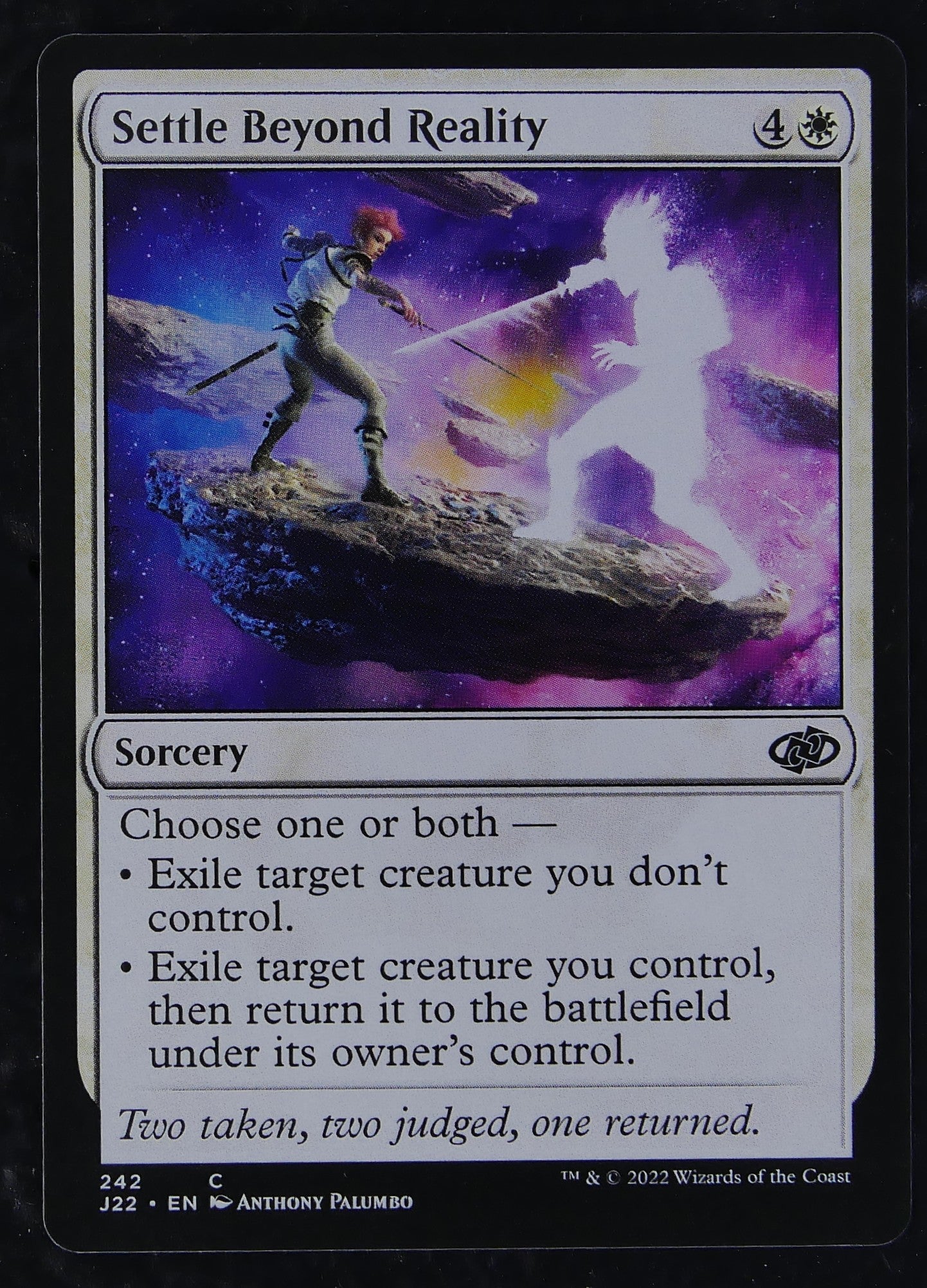 Settle Beyond Reality J22 242 Regular MTG card DM Vault Co