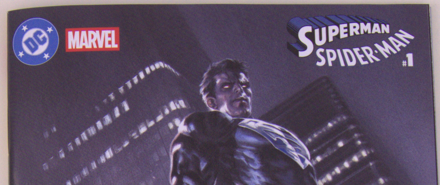 Superman Spider-Man #1 Dell'Otto Variant Cover DC Marvel Comic 2026