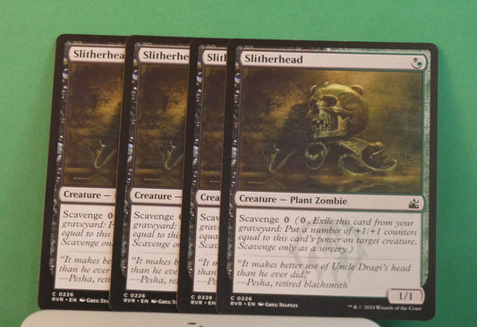 MTG RVR: X4 Slitherhead (Creature) Ravnica Remastered Common 0226