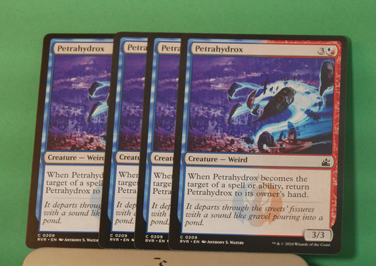 MTG RVR: X4 Petrahydrox (Creature) Ravnica Remastered Common 0209