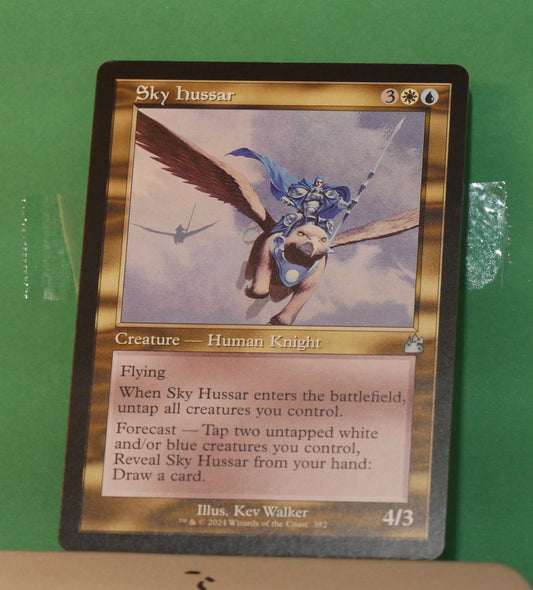 MTG RVR: Sky Hussar (Creature) Ravnica Remastered Retro Frame Uncommon 382