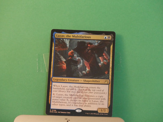 MTG RVR: Lazav, the Multifarious (Creature) Ravnica Remastered Rare Foil 196