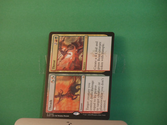 MTG RVR: Thrash Threat (Instant Sorcery) Regular Rare 0246 Ravnica Remastered