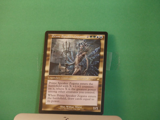 MTG RVR: Prime Speaker Zegana (Retro Frame) Ravnica Remastered Retro Frame 377