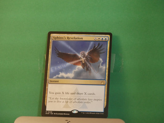 MTG RVR: Sphinx's Revelation(Instant) Ravnica Remastered Regular Rare 0228