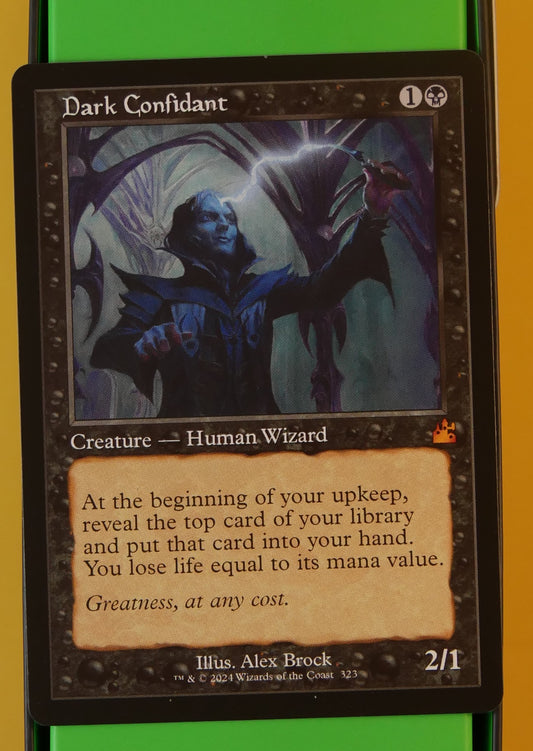 MTG RVR: Dark Confidant (Creature) Ravnica Remastered Retro Frame Mythic 323