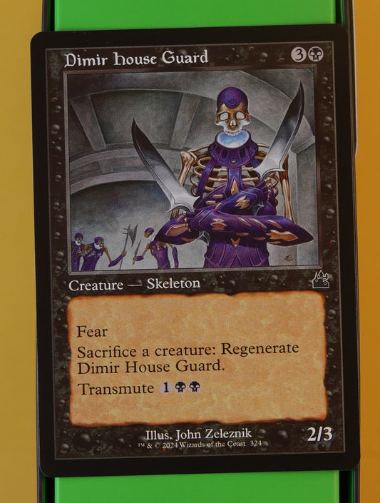 MTG RVR: Dimir House Guard (Creature) Ravnica Remastered Retro Frame Common 324
