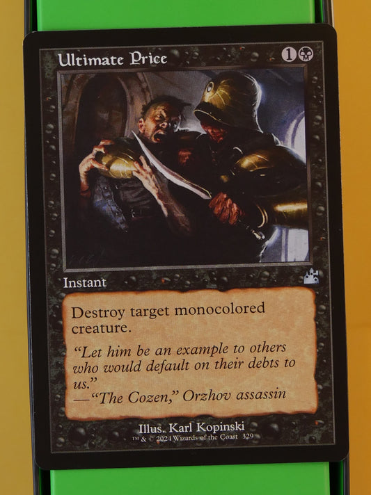 MTG RVR: Ultimate Price (Instant) Ravnica Remastered Retro Frame Uncommon 329