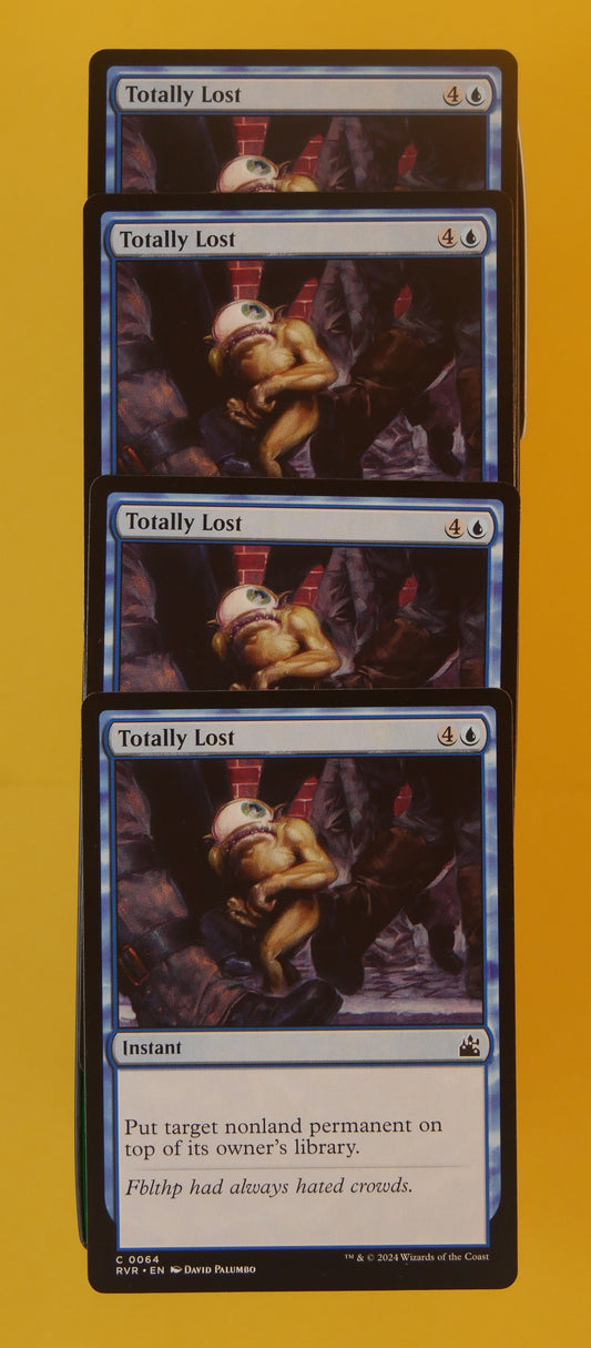 MTG RVR: X4 Totally Lost (Instant) Ravnica Remastered Regular Common