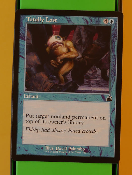 MTG RVR: Totally Lost (Instant) Ravnica Remastered Retro Frame Common 321