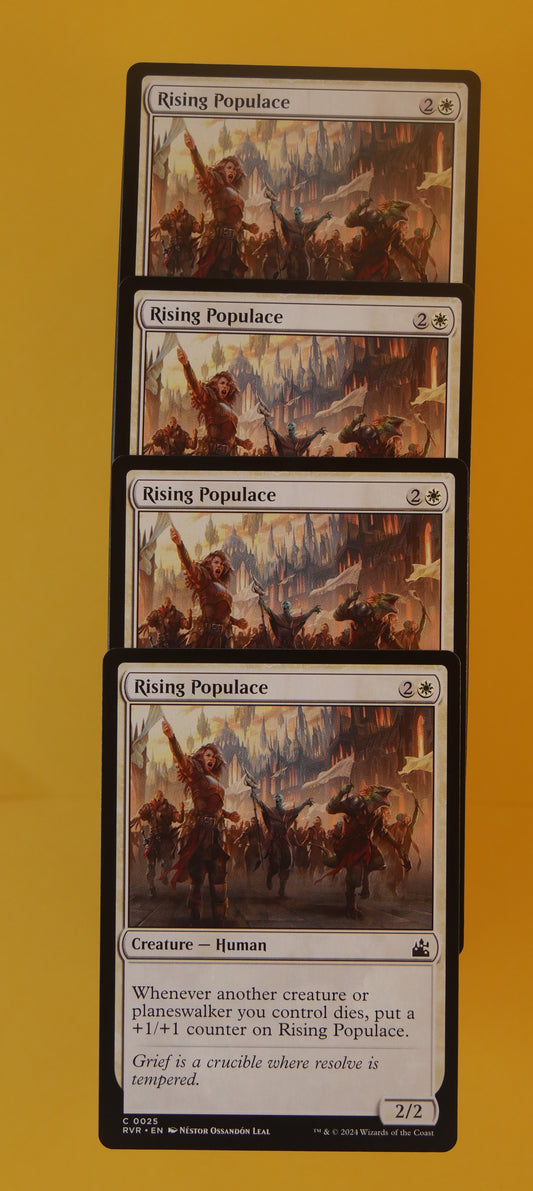 MTG RVR: Rising Populace (Creature) Ravnica Remastered Common 0028