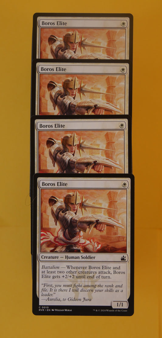 MTG RVR: X4 Boros Elite (Creature) Ravnica Remastered Common 0010
