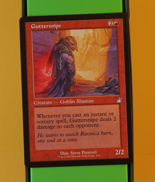 MTG RVR: Guttersnipe (Creature) Ravnica Remastered Retro Frame Uncommon 332