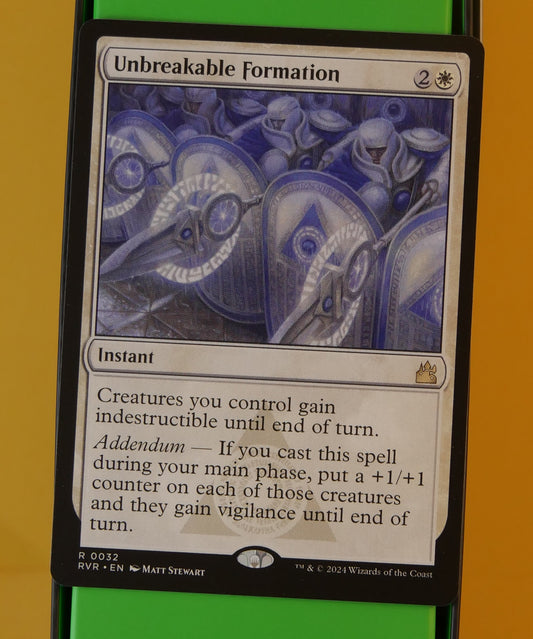 MTG RVR: Unbreakable Formation (Instant) Ravnica Remastered 032