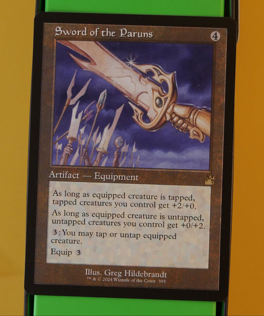 MTG RVR: Sword of the Paruns (Artifact) Ravnica Remastered Rare 0270