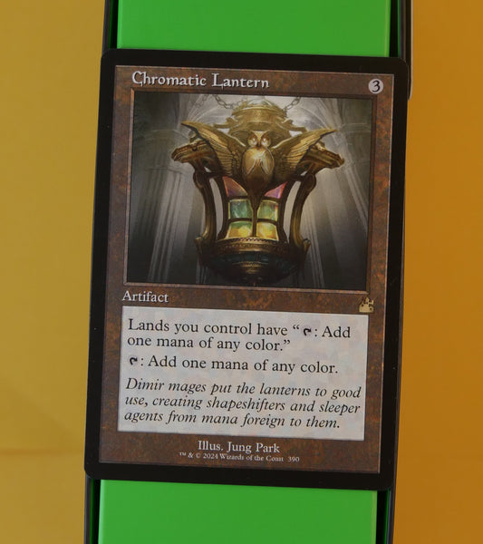 MTG RVR: Chromatic Lantern (Artifact) Ravnica Remastered Retro Frame Rare 390